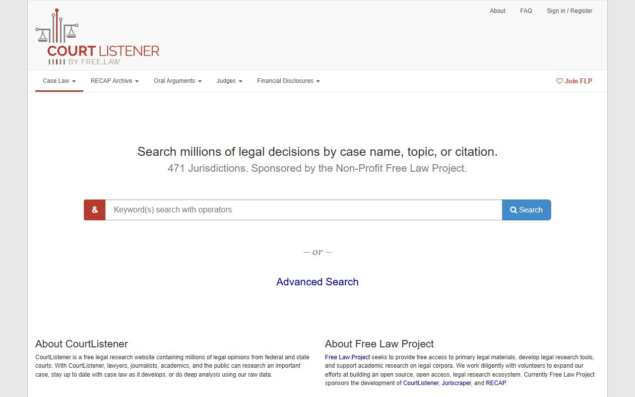 Dakota County District Court records compared with CourtListener federal research